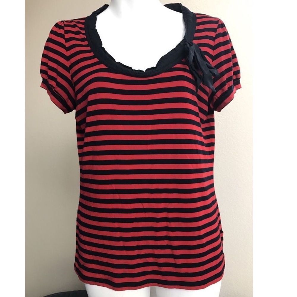Michael Kors striped knit top